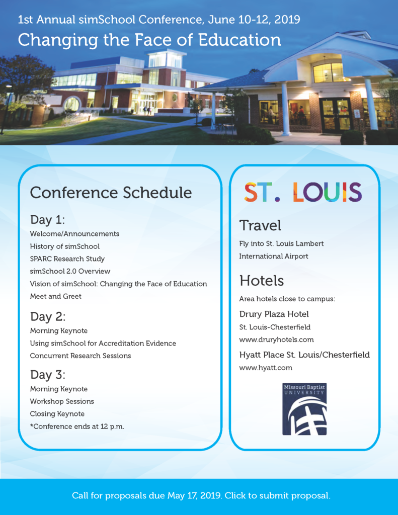 1st Annual SimConference June 2019 Page 2